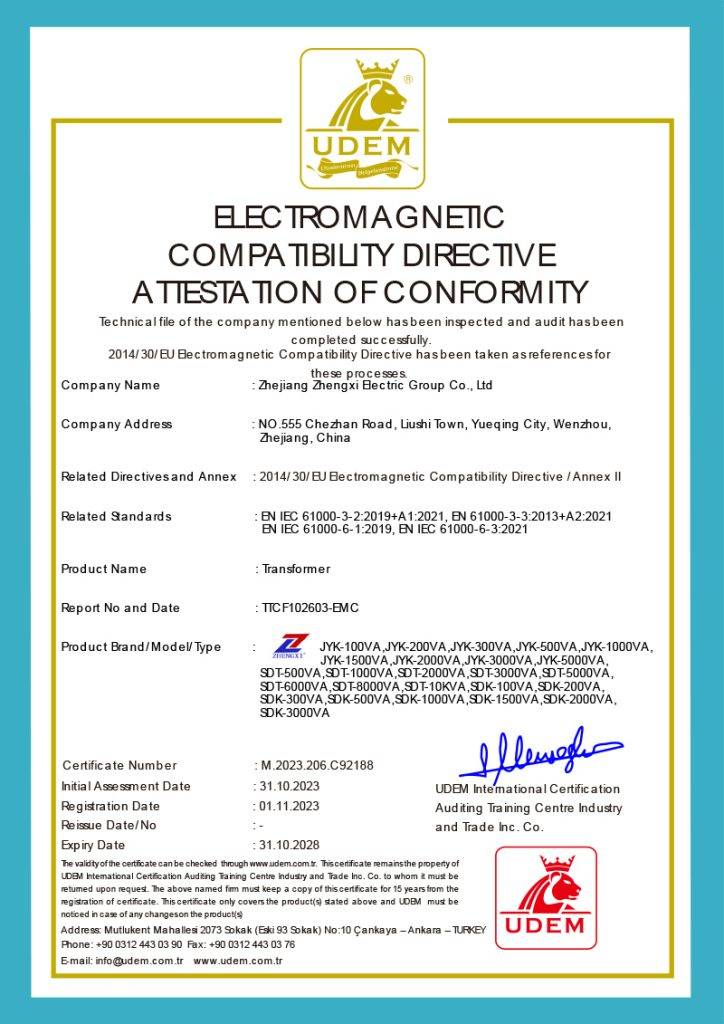 JYK-SDT-SDK-Electrical-Transformer-CE