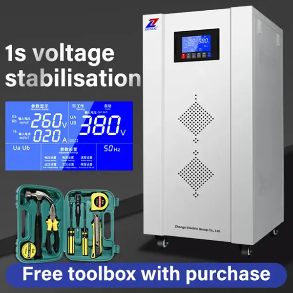 3 phase AVR intelligentic voltage stabilizer