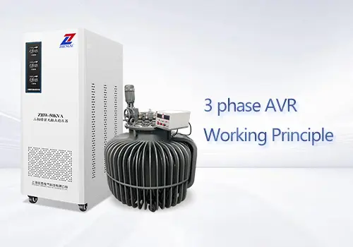 Princip činnosti 3fázového AVR