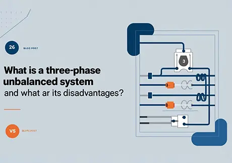 What is a three-phase unbalanced system and what are its disadvantages